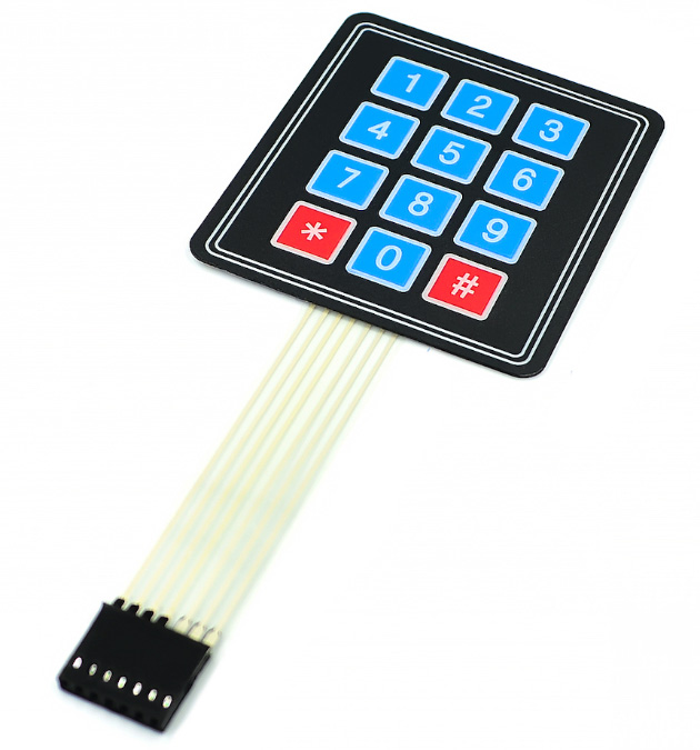 Οδηγός Χρήσης Πληκτρολογίου Μεμβράνης (Membrane Keypad) με Arduino